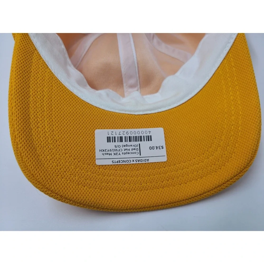 Concepts Adidas Mesh Strapback Adjustable Hat Cap Dad Casual Men Women Orange‎